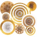 amscan Partydeko-Set gold, 1 St.