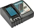Makita Schnellladegerät DC18RC 195584-2 | 14,4-18V Li-Ion Akkus | Ladeluftkühlung | Ladezustandsanzeige | Schwarz