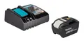 Makita Schnellladegerät DC18RC mit 9,0Ah Akku BL1890
