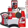 Sonax Cabrio Set Verdeck Imprägnierung + Schwamm + Cabrioreiniger + Multischwamm