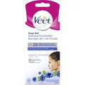 Veet Kaltwachsstreifen sensitive Haut Gesicht (20x, 29 g) (3035215)