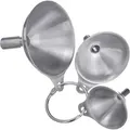 WESTMARK Trichter Set Mini, Edelstahl, 3-teilig 51192270 , 1 Set = 3 Trichter