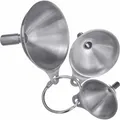 Westmark Trichter-Set, 3tlg., Ø 4,5 cm, 5,5 cm und 7,5 cm, Rostfreier Edelstahl