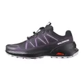 Salomon Speedcross Peak Damen Trail-Laufschuhe, Outdoor-bereit, Geländegängiger Schutz, Aktiver Grip, Black, 38 2/3