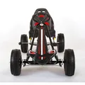 TPFSports Go Kart Rennwagen - Jungen - eine Handbremse - Schwarz