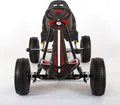TPFSports Go Kart Rennwagen - Jungen - eine Handbremse - Schwarz