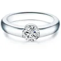 Trilani Ring aus Sterling Silber in Silber mit verziert mit Kristallen von Swarovski® Ringe   Damen 