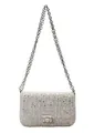 s.Oliver City-Bag aus Bouclé mit Schmucksteinen und Kette