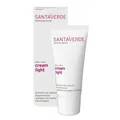Santaverde cream light 30ml | Leichte Feuchtigkeitscreme mit Aloe Vera & Mandelöl | Mattiert für normale bis fettige Haut