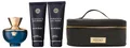 Versace Dylan Blue Pour Femme Eau de Parfum Set 100 ml + 100 ml Duschgel + 100 ml Körperlotion + Tasche