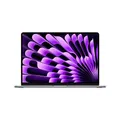 Apple 2024 15" MacBook Air Laptop mit M3 Chip: 15,3" Liquid Retina Display, 8 GB gemeinsamer Arbeitsspeicher, 256 GB SSD Speicher, beleuchtete Tastatur, 1080p FaceTime HD Kamera, Touch ID, Space Grau