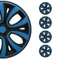 4x Radblenden Radkappen Radzierblenden 16" Zoll Stahlfelgen Schwarz