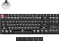 Keychron K8 QMK Version 2 Kabellose Mechanische Tastatur Bluetooth, QWERTY US Layout, LED weiß, Keychron Super Switch Brown K8X-A3