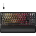 Corsair K70 PRO TKL RGB Gaming-Tastatur, kabelgebunden, magnetisch-mechanisch, verstellbare MGX Hyperdrive Schalter mit vorlackiertem Hall-Effekt, SOCD und gleichzeitiger Schnellauslöser, 8000 Hz,