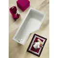 OTTOFOND Badewanne "Cello", BxHxL: 80 x 45 x 170 cm, asymetrisch - weiss