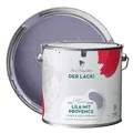 MissPompadour Holzfarbe Lila mit Provence 2,5L Seidenmatte Möbelfarbe Innen & Außen