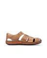 Pikolinos Flache Sandalen in Leder Tarifa für Männer Farbe Castor