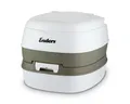 Enders® Campingtoilette Comfort, Kolbenpumpe, geringes Gewicht, glatte und hygienische Oberfläche