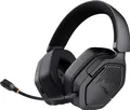 Trust GXT 1493 Ravox Gaming Headset Wireless Bluetooth + 2.4 GHz für PS5 PS4 Switch PC Mobile, 50mm Treiber, 70H Akkulaufzeit, Over-Ear Kopfhörer Kabellos Bluetooth mit Mikrofon, Schwarz