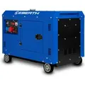 EBERTH Notstromaggregat 8000 Watt Diesel, 13,9 PS Motor, 4-Takt, E-Start, 1x 400V, 2x 230V, 1x 12V