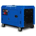 EBERTH 8000 Watt Notstromaggregat Diesel, Stromerzeuger mit 13,9 PS, 4-Takt Dieselmotor, 3-Phasen Stromgenerator mit 1x 400V, 2X 230V, 1x 12V