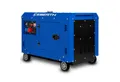 EBERTH Stromerzeuger 8000 Watt Notstromaggregat Diesel, Stromerzeuger mit 13,9 PS, 4-Takt Dieselmotor, 3-Phasen Stromgenerator mit 1x 400V