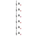 6x NGK 95609 Zündkerze für Opel Corsa D S07 Chevrolet Volt