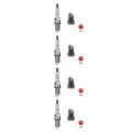 4x NGK 95609 Zündkerze für Opel Corsa D S07 Chevrolet Volt