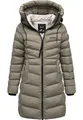 REPUBLIX Winterjacke CECELIA Damen Gefütterte Winter Jacke Mantel Parka mit großer Kapuze