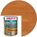 Baufix Holzlasur PUR-Langzeitlasur, 5,0l, innen & außen, wetterfest, teak