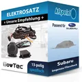 TOWTEC E-Satz 13polig fahrzeugspezifisch passend für Impreza Fliessheck NEU