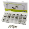 SeKi 5x20 Feinsicherung Sortiment 160-teilig flink + träge 0,8A -6,3A - 16 Typen