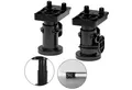 IKEA Stellfuß METOD Schwarz höhenverstellbare Beine, 8cm IKEA x1