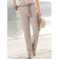 Witt Jerseyhose Palazzohose Innenbeinlänge ca. 72 cm grau 38