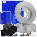 ATE BREMSSCHEIBEN+BELÄGE HINTEN FÜR AUDI A1 SEAT IBIZA 4 SKODA FABIA 3 VW POLO 6