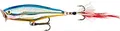 Rapala Unisex-Adult Skitter Pop Locken, Silber Blau, 7cm