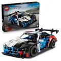 LEGO Technic BMW M4 GT3 EVO Race Car Toy - Model Kit w/ V6 Engine, Steering & Op