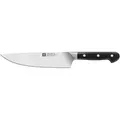 Kochmesser ZWILLING "Pro", schwarz, Gesamtlänge 33cm Klingenlänge 20cm, Spezialklingenstahl, Stahl, Kochmesser, Klingenlänge 20 cm