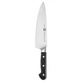 ZWILLING Pro Kochmesser, Klingenlänge: 20 cm, Rostfreier Spezialstahl, Kunststoffgriff, Schwarz