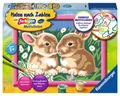 Ravensburger Malen nach Zahlen Classic Serie E Niedliche Häschen 27695