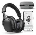 MEDION Over Ear Kopfhörer HX-1 Pro (kabellos, Hybrid Active Noise Cancelling ANC, Bluetooth 6.0, Wireless,  7+1 EQ Presets, bis zu 190 Stunden Akkulaufzeit, IPX4 Spritzwasserschutz) urban anthrazit