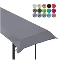 heimtexland ® Tischdecke Bierzeltgarnitur Biertischdecke Garten Tischdeko Party Event Dekoration Typ861 Grau 90x240 cm