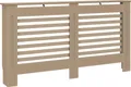 vidaXL Heizkörperverkleidung 152x19x81,5 cm MDF