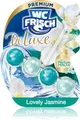 WC Frisch Deluxe Lovely Jasmin WC-Reiniger (1-St. mit Parfümperlen & Anti-Kalk-Effekt)