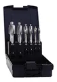 EXACT 5861 Flachsenker Set für Kernloch, M3/M4/M5/M6/M8/M10/M12, HSS, DIN373