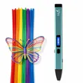 Filapen Premium 3D-Druckstift Set blau mit 250 PCL Sticks Defekt