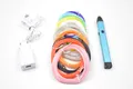 Filapen Premium 3D Druckstift Set mit 10 Filamenten Etui und Vorlagen