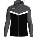 Jako Kapuzensweatshirt Kapuzenjacke Iconic schwarz/anthrazit schwarz L
