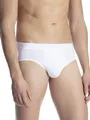 CALIDA Cotton Code Slip Herren, mit Elastikbund Weiss 52-54