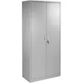 Metallschrank Werkstattschrank 80x39x180cm Werkzeugschrank Aktenschrank Grau